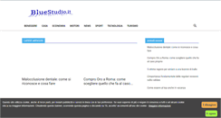 Desktop Screenshot of bluestudio.it