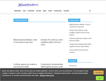 Tablet Screenshot of bluestudio.it